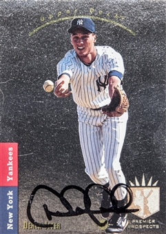 1993 Upper Deck SP #279 Derek Jeter Signed Rookie Card With Early Signature– JSA
